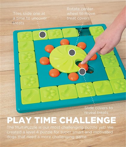 Outward Hound Nina Ottosson MultiPuzzle mental stimulation toy for dogs