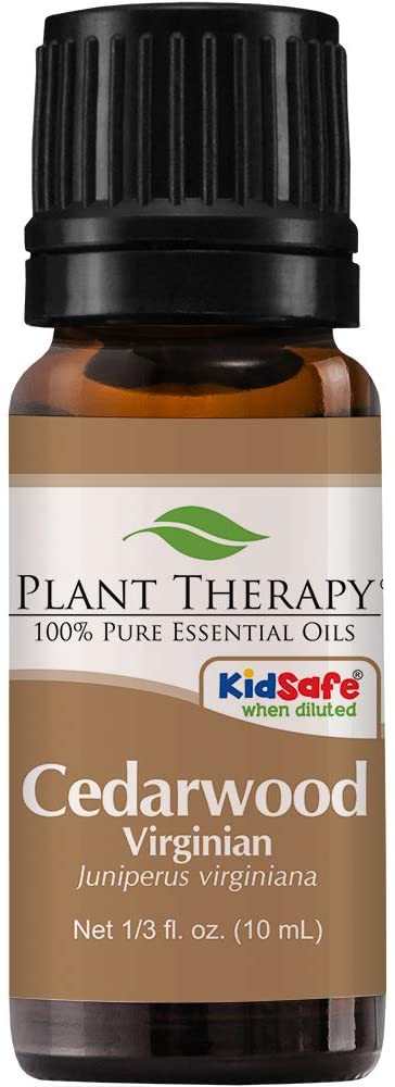 Plant therapy virginian cedarwood oil for natural flea and tick protection for dogs