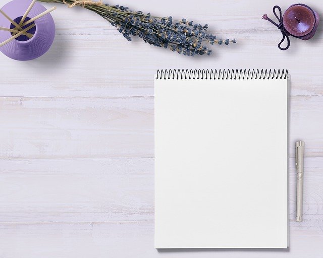 notebook and pen for dog training