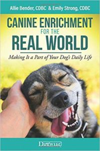 Canine Enrichment Book containing DIY dog enrichment ideas