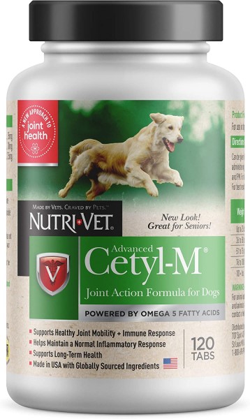 Nutri Vet Cetyl M joint supplement for dogs