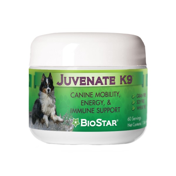 Biostar Juvinate K9 joint and immune support for arthritis in dogs