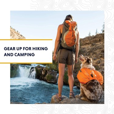 Ruffwear Approach dog hiking pack harness on dog
