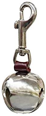 Leather Bear Bell with leash clip