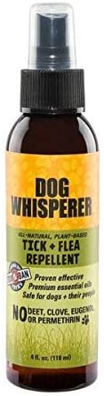 Dog whisperer natural flea and tick repellent for dogs