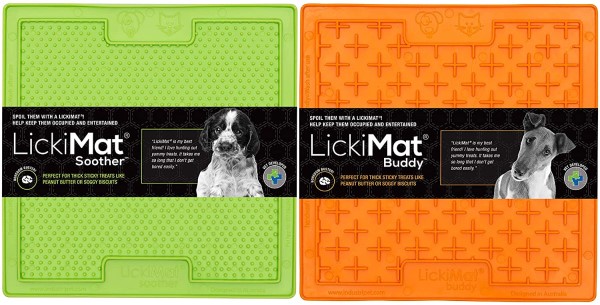 lickimat food raw food dispensing toy for dogs