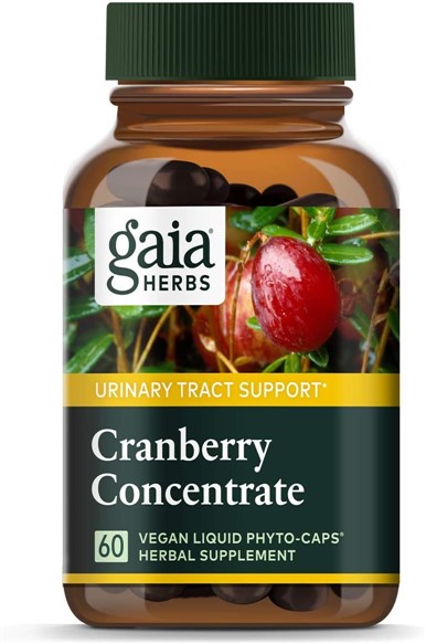 Gaia Organic Cranberry Concentrate home remedy  to be used to support kidneys in a dog with kidney failure