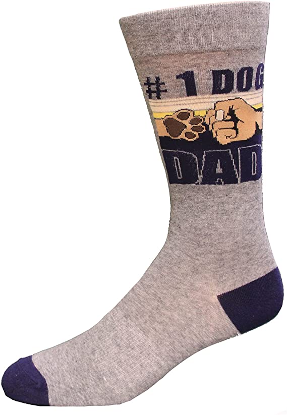 number one dog dad socks gift for dog lovers