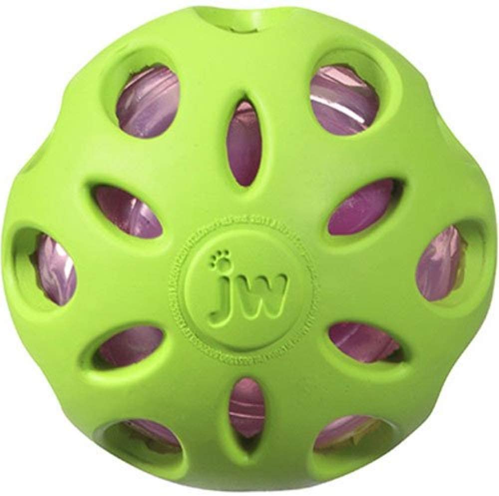 JW Crinkle Ball chew toy for dogs
