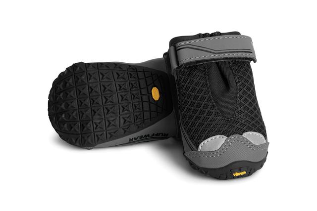 ruffwear grip trex dog boots for summer paw protection black