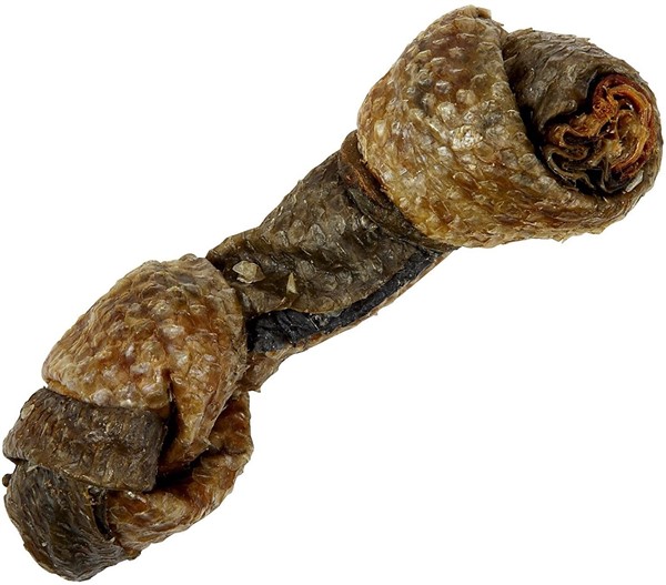salmon skin bones rawhide alternative