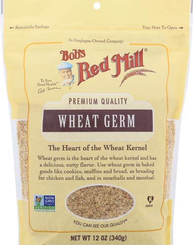 a bag of wheat germ to use as a home remedy for dogs with swollen anal glands