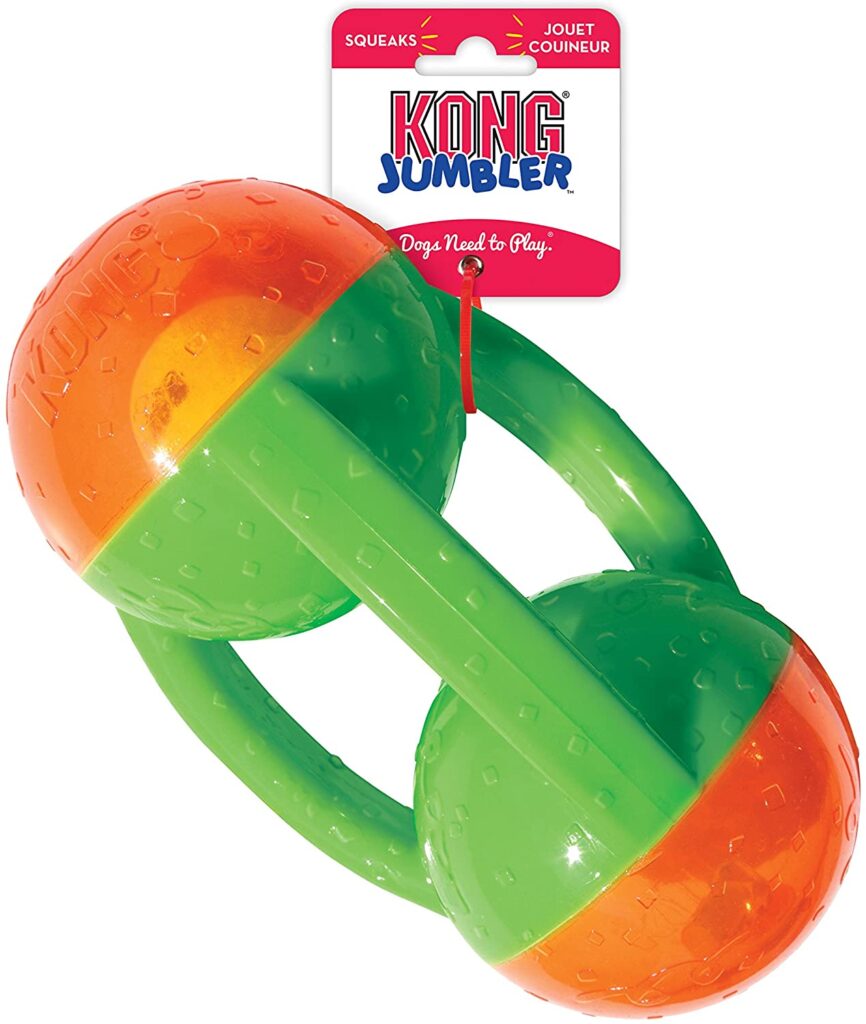 Kong Jumbler Tri Unique Dog Toy
