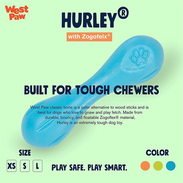 West Paw Hurley Indestructible Dog Toy