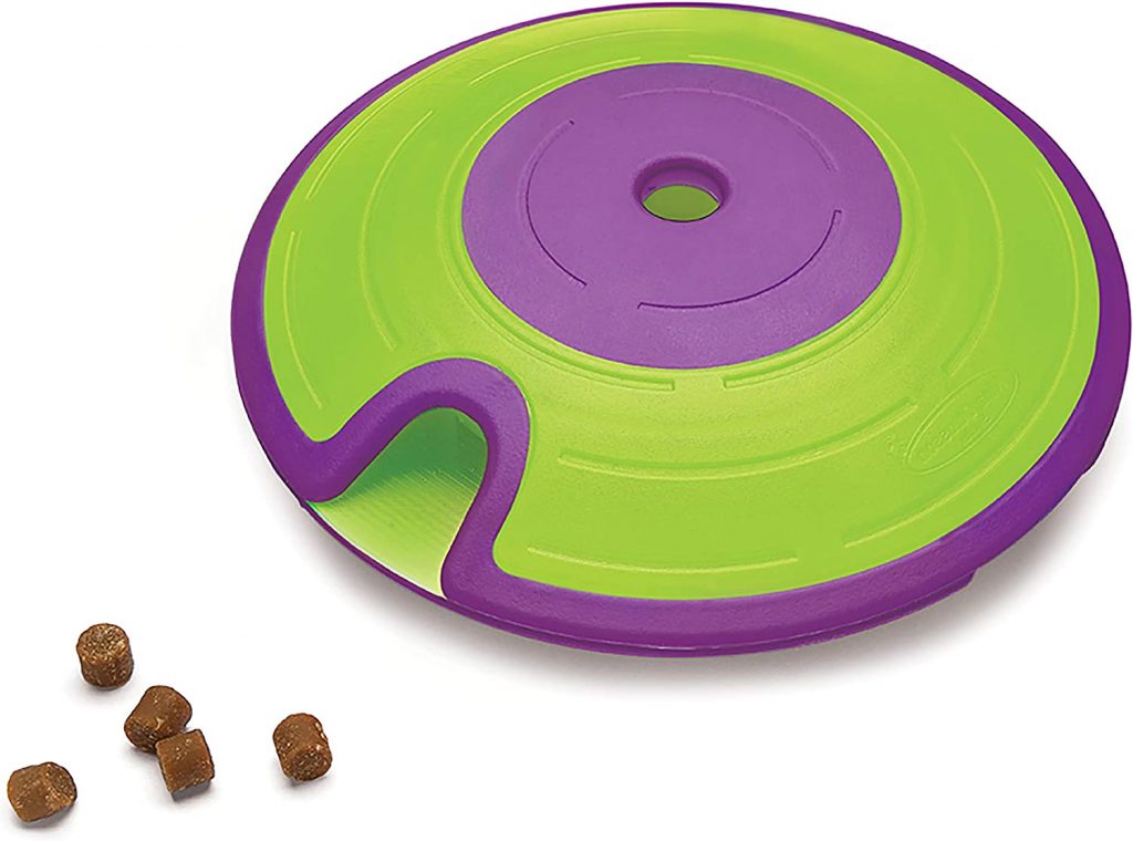 Nina Ottosson Interactiveflying saucer dog food toy