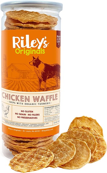 Chicken with turmeric natural dog treats for doggie stocking stuffers