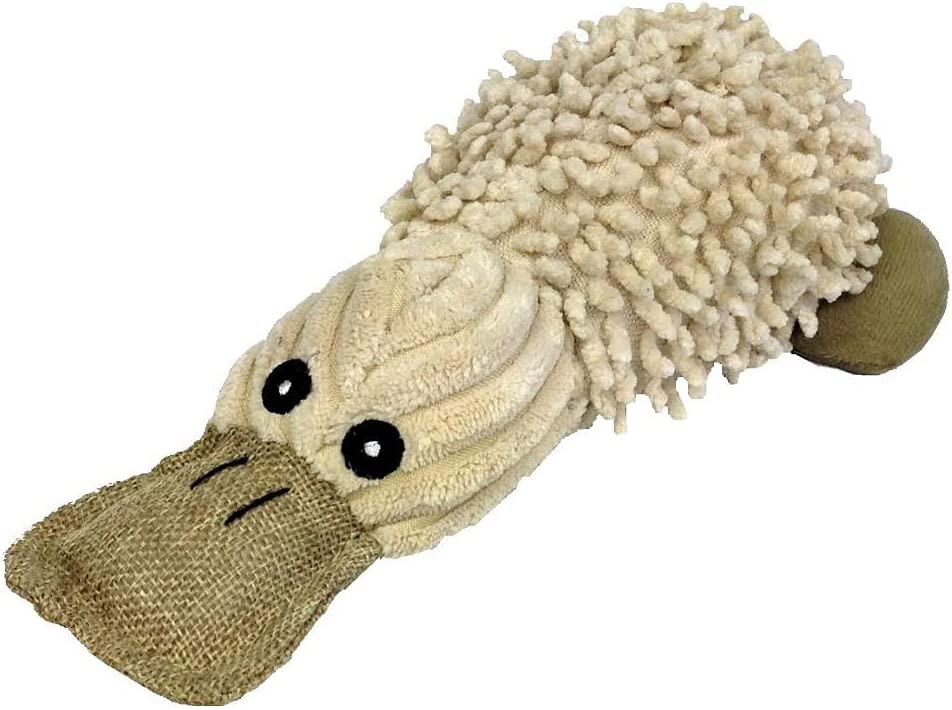 Natural duck plush toy for dogs