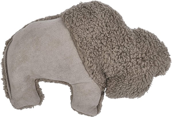 Natural buffalo plush toy for dogs